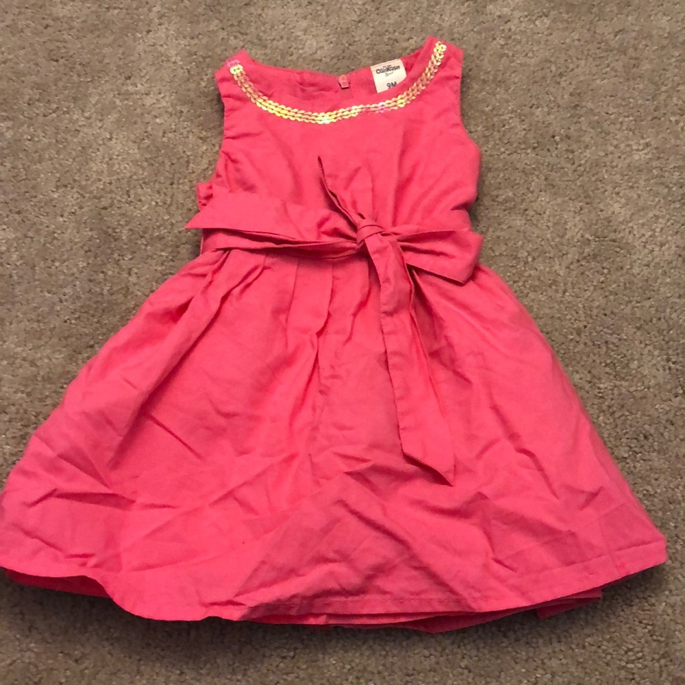Baby Pink Party Dress Sz 9mos